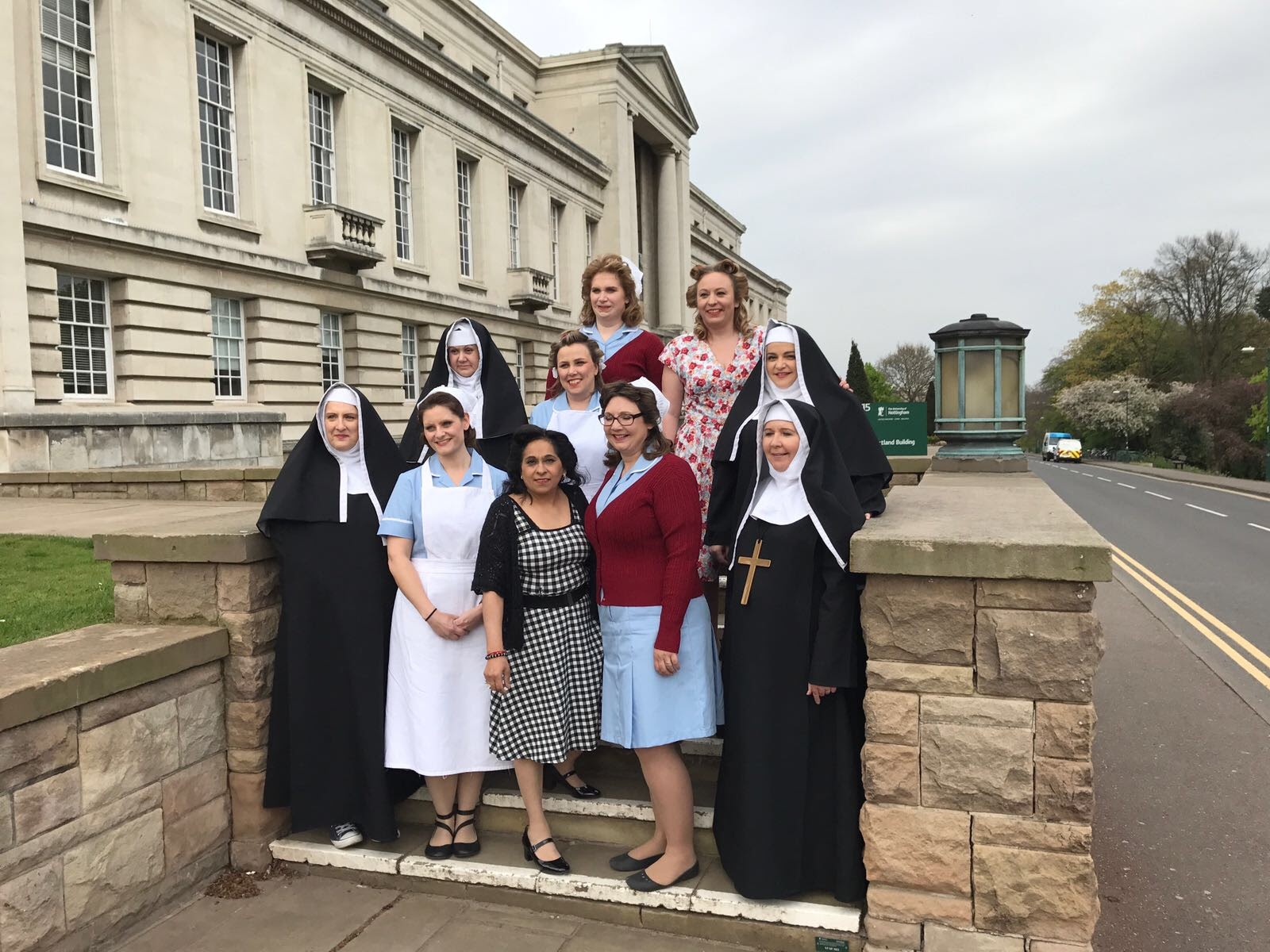 Nottingham maternity staff create their own 'Call the Midwife' fundraising  calendar