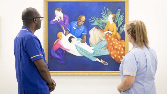 Famous artworks depicting death reimagined for nursing charity exhibition - Vimarsana News