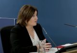 Charlotte McArdle, former chief nursing officer for Northern Ireland, giving evidence to the UK Covid-19 Inquiry